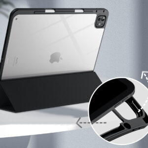 Чохол-книжка BeCover Soft Edge TPU з кріпленням Apple Pencil для Apple iPad Pro 13" M4 2024 Black (711717)