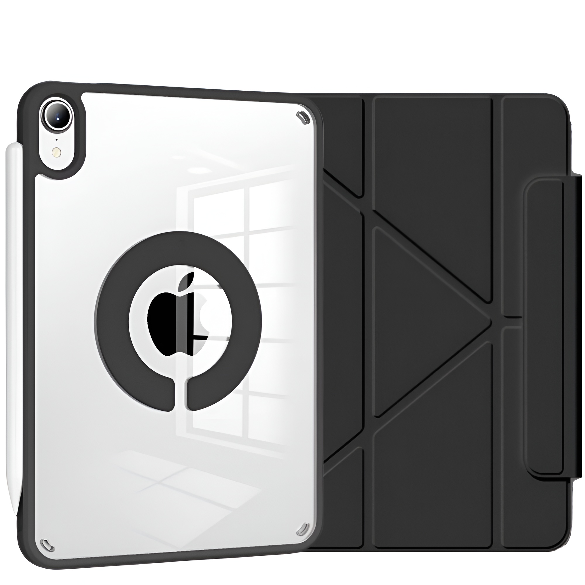 Чохол-книжка BeCover Ultra Slim Origami Flex для Apple iPad Air 11" M4 2026 Black (715181)