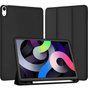 Чохол BeCover Tri Fold Soft TPU з кріпленням Apple Pencil для Apple iPad Air 11" M4 2026 Black (715229)