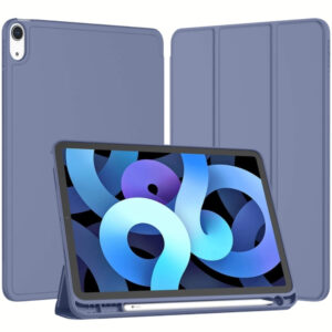 Чохол BeCover Tri Fold Soft TPU з кріпленням Apple Pencil для Apple iPad Air 11" M4 2026 Purple (715233)