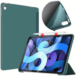 Чохол BeCover Tri Fold Soft TPU Silicone для Apple iPad Air 11" M4 2026 Dark Green (715236)