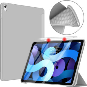 Чохол BeCover Tri Fold Soft TPU Silicone для Apple iPad Air 11" M4 2026 Gray (715238)