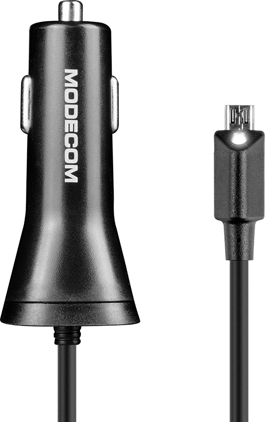 Автомобільний зарядний пристрій Modecom Royal KULU-01 (1USBx2.4A) Black (ZT-MC-KULU-01)