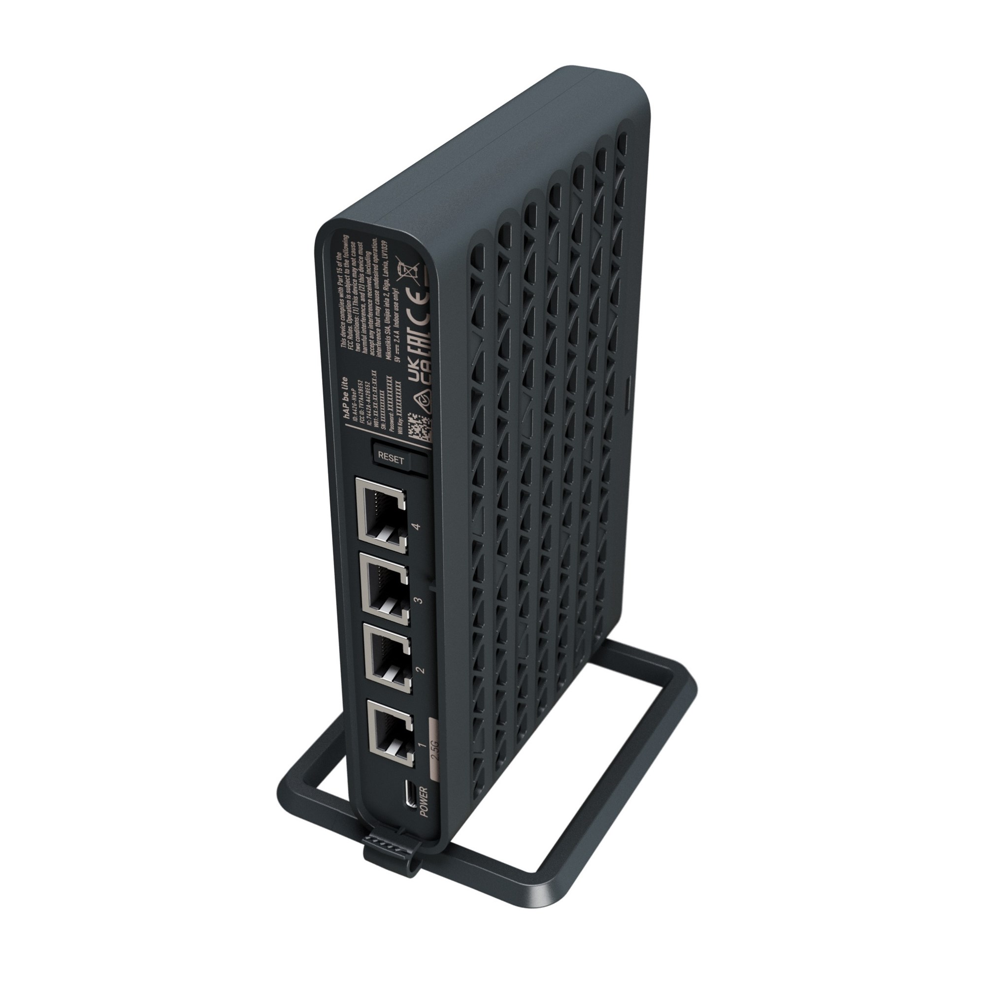 Бездротовий маршрутизатор MikroTik hAP be lite (A42G-HbeP)