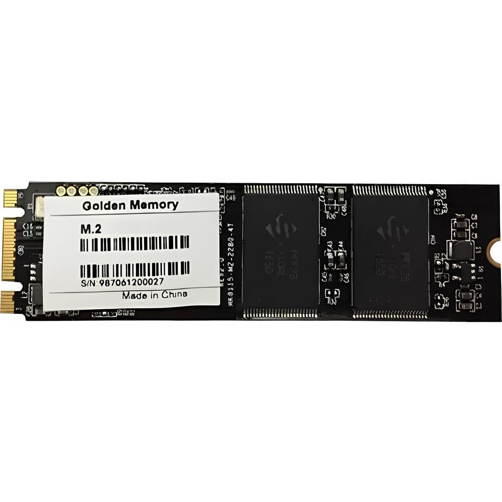 Накопичувач SSD 256GB Golden Memory M.2 2280 SATA III 3D NAND TLC (AM256CGB)