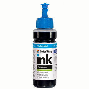 Чорнило ColorWay Epson XP103/600 (Cyan) (ColorWay-EW610C01) 100мл