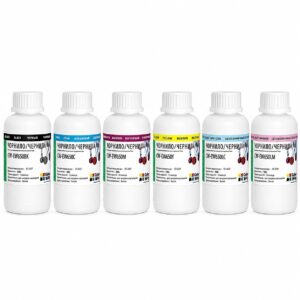 Комплект чорнил ColorWay Epson TX650 BK/С/LC/LM/M/Y (ColorWay-EW650SET02) 6*200г