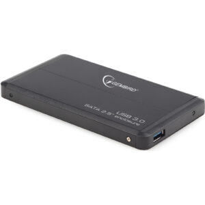 Зовнішня кишеня Gembird для підключення SATA HDD 2.5", USB 3.0, Black (EE2-U3S-2)