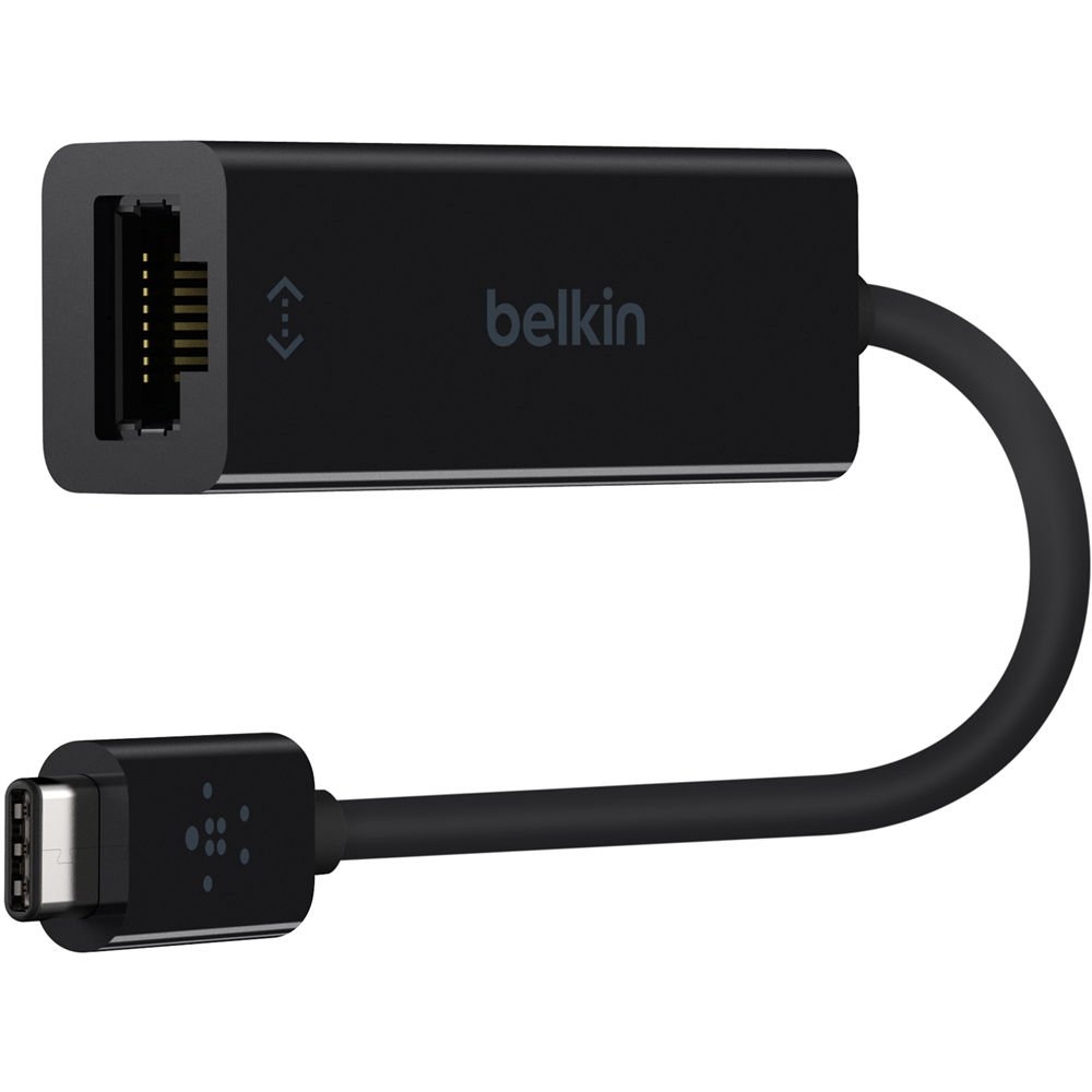 Мережевий адаптер USB-C-RJ-45 Gigabit Ethernet (F2CU040btBLK)