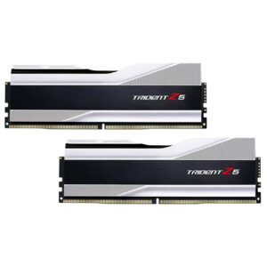 Модуль пам`ятi DDR5 2x32GB/6000 G.Skill Trident Z5 Silver (F5-6000J3238G32GX2-TZ5S)