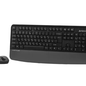 Комплект (клавіатура, миша) бездротовий A4Tech Fstyler FG2500S Plus Grey