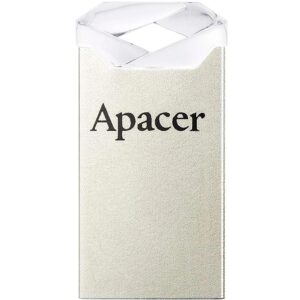 Флеш-накопичувач USB 64GB Apacer AH111 Silver/Crystal (AP64GAH111CR-1)