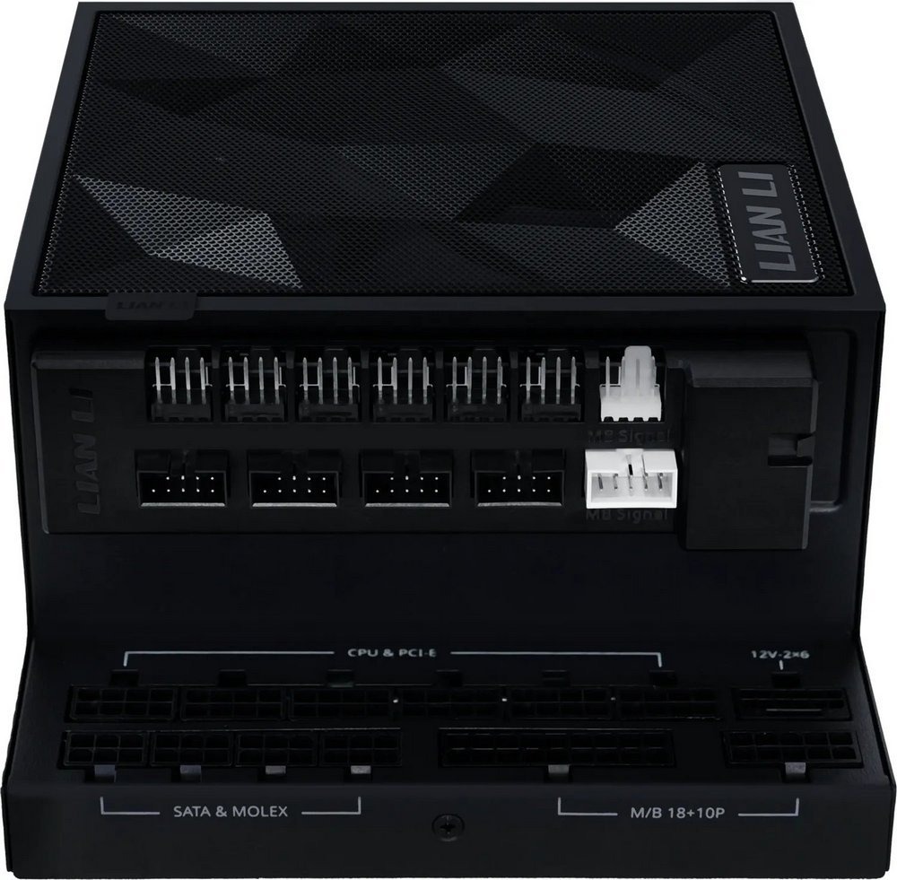 Блок живлення Lian Li Edge Gold 1200W Black with Hub, EU Cord (G9P.EG1200G.BH00.EU)