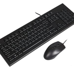 Комплект (клавіатура, миша) A4Tech KR-8572 Black