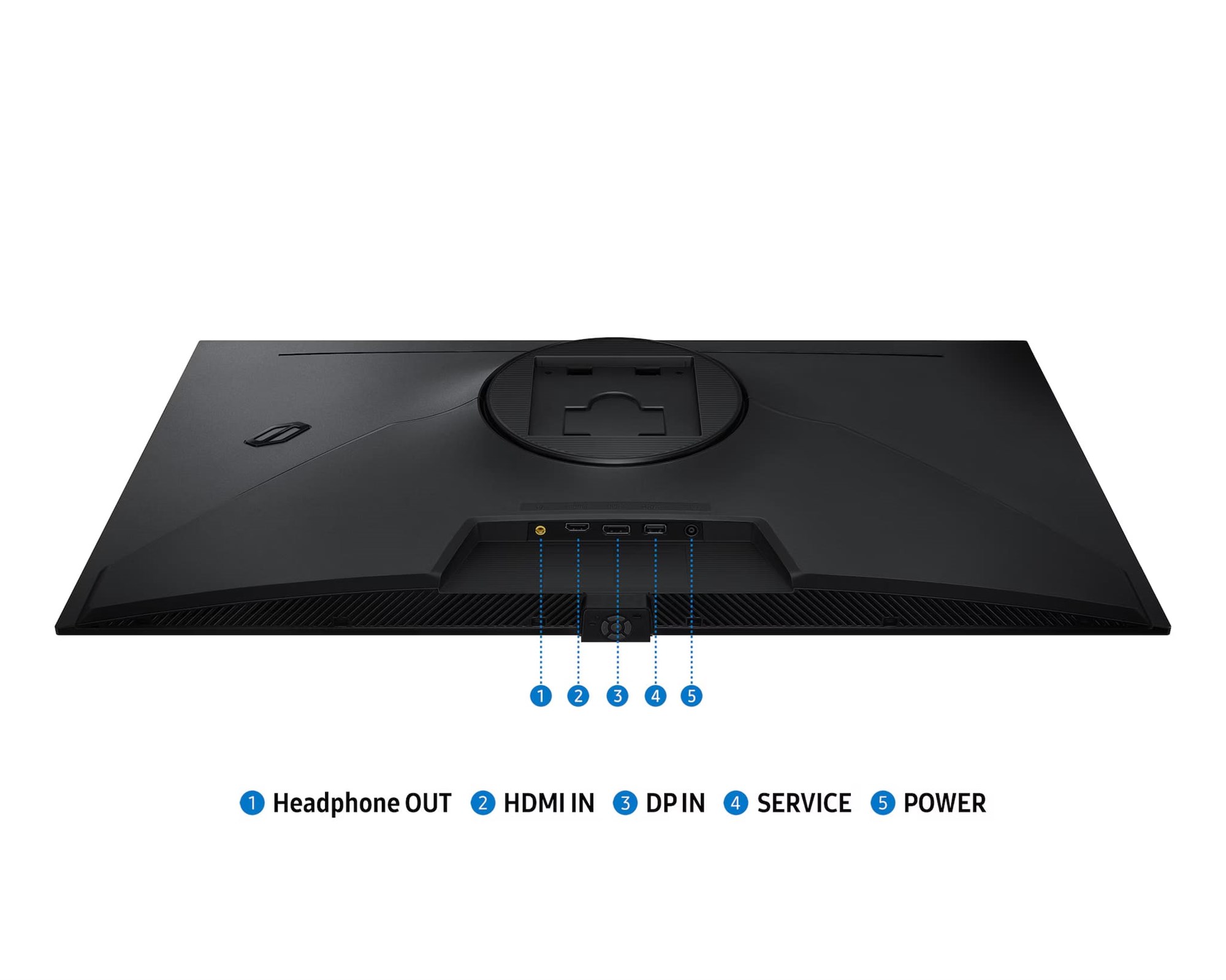 Монiтор Samsung 32" Odyssey Gaming G7 (LS32HG732SIXUA) OLED Black 165Hz