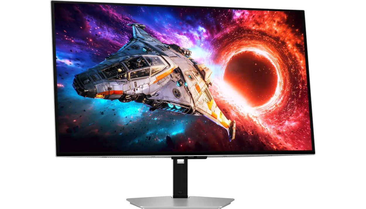 Монiтор Samsung 32" Odyssey Gaming G80SH (LS32HG802SIXUA) OLED Silver 240Hz