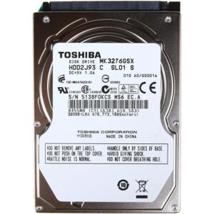 Накопичувач HDD 2.5" SATA 320GB Toshiba 5400rpm 8MB (MK3276GSX) гар. 12 мiс. Refurbished