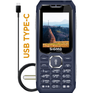 Мобiльний телефон Sigma mobile X-style 341 Bro Blue (4827798368428)