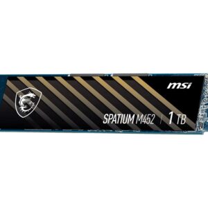 Накопичувач SSD 1TB MSI Spatium M452 M.2 2280 PCIe 4.0 x4 NVMe 3D NAND TLC (S78-440L970-P83)