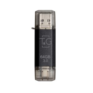 Флеш-накопичувач USB 3.0 64GB Type-C T&G 009 Star Series Black (TG009TC-64GBK3)