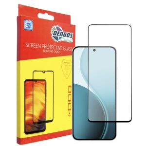 Захисне скло Dengos для Oppo Reno14 F/FS Black Full Glue (TGFG-419)