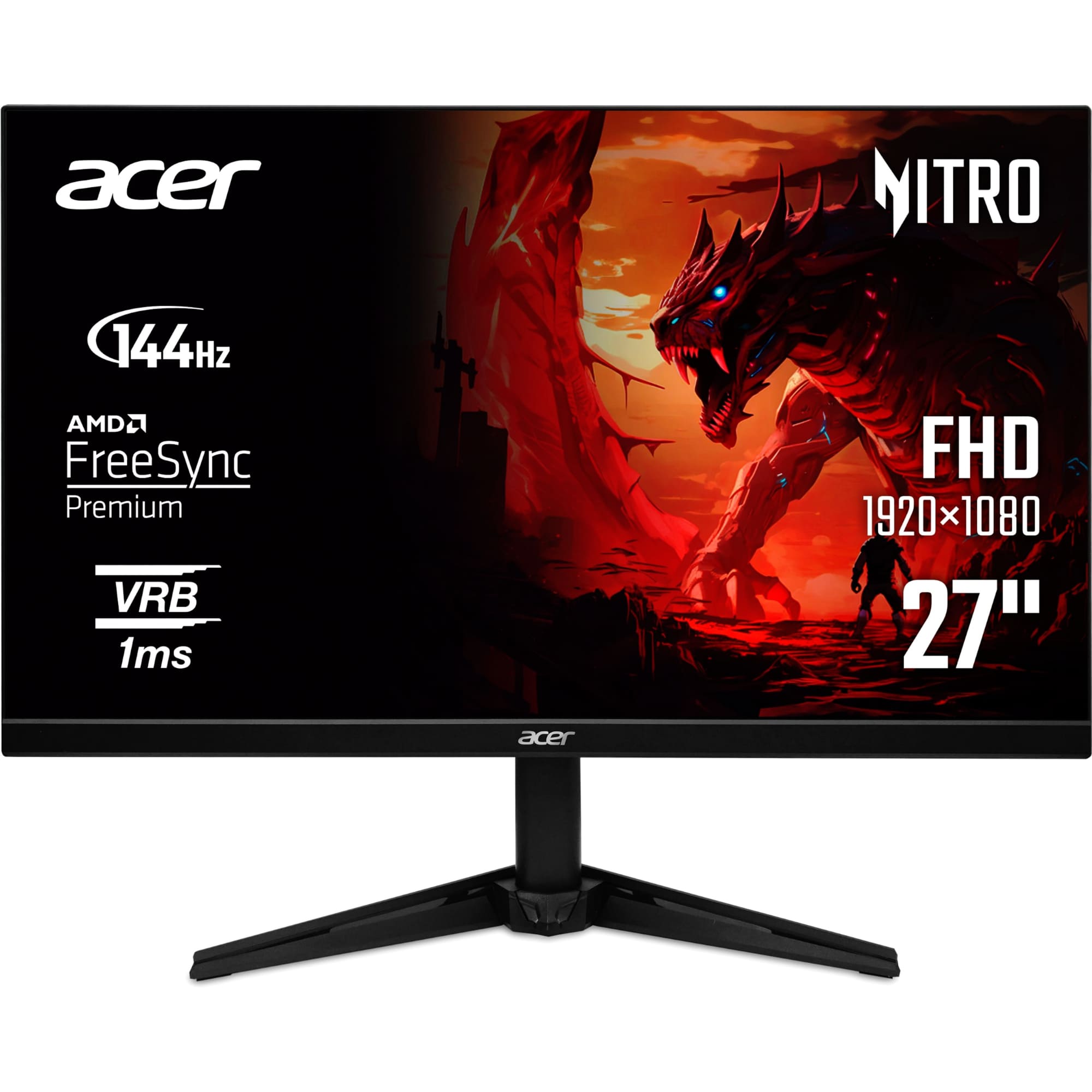 Монітор Acer 27" QG271P6bip (UM.HQ1EE.605) IPS Black 144Hz