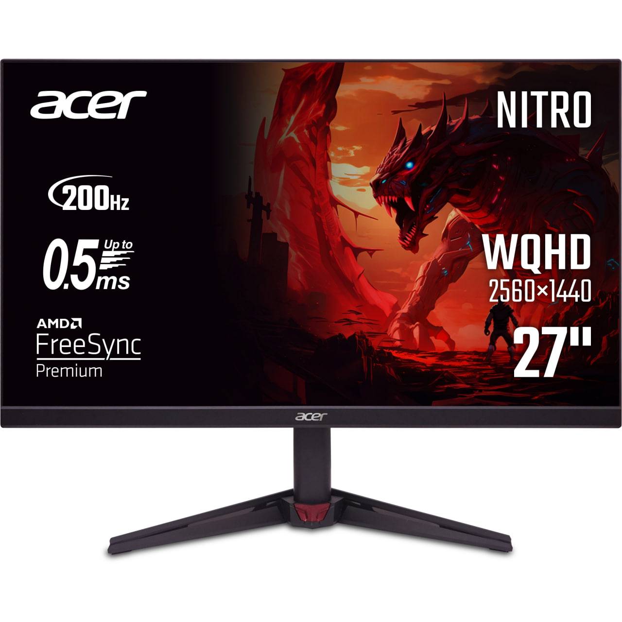 Монітор Acer 27" VG270UX1bmiipx (UM.HV0EE.105) IPS Black 200Hz