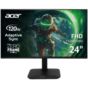 Монітор 23.8" Acer KA242YGbip (UM.QX2EE.G07) IPS Black 120Hz