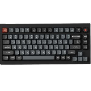 Клавіатура Keychron V1 8K Keychron Super Red Switch Black RGB (V1W-D1-UA)