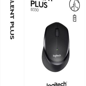 Миша бездротова Logitech B330 Silent Plus Black (910-004913)