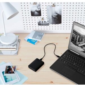 Зовнішній жорсткий диск 2.5" USB 4.0TB WD Elements Portable Black (WDBU6Y0040BBK-WESN)